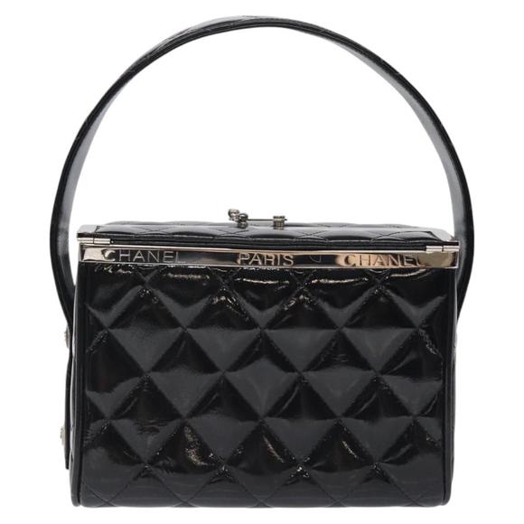 Chanel Black Patent Leather handbag - Picture 1 of 10